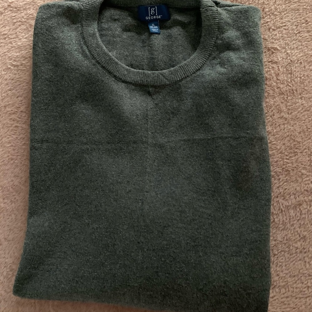 Men’s XL 46/48 George Dark Gray Sweater